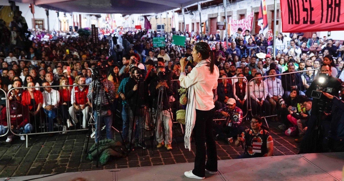 La precandidata a la Presidencia de la República por Morena, Claudia Sheinbaum Pardo, acudió a los municipios de Pátzcuaro y Zacapu, en Michoacán, para reunirse con simpatizantes del partido y refrendar su compromiso por dar continuidad a la Cuarta Transformación. 