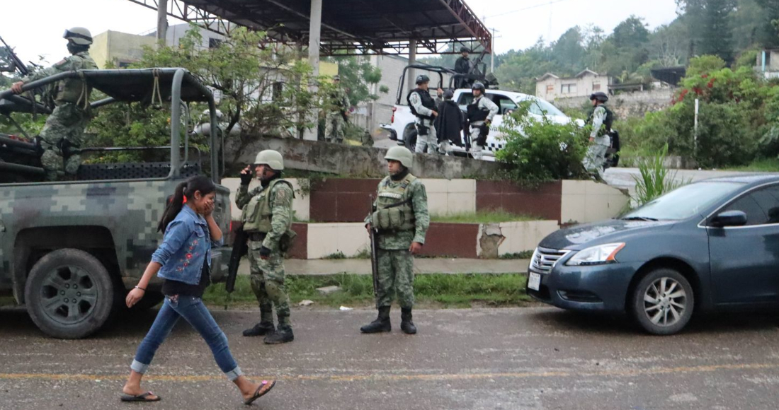 400 elementos del Ejercito Mexicano, Guardia Nacional y Policía Estatal, implementaron un operativo llamado Unión en el municipio de Pantelhó, en Chiapas, para garantizar la paz ante los diferentes hechos de violencia.