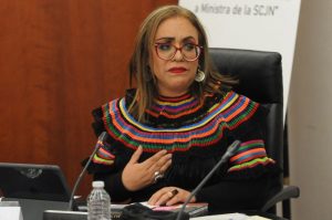 Eréndira Cruz Villegas compareció ante la Comisión de Justicia del Senado luego de ser nominada por Andrés Manuel López Obrador, presidente de México, como aspirante a ocupar un ligar en la SCJN.