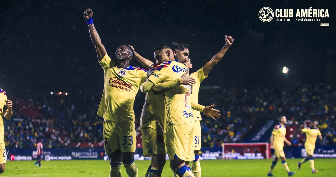 América registró goleada de 0-5 ante el Atlético de San Luis, en el partido de ida de las Semifinales del Apertura 2023.