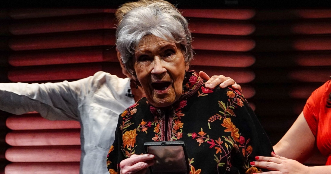 La actriz mexicana, Ana Ofelia Murguía, falleció a los 90 años, según informaron diversas instituciones culturales el día de hoy. Foto: Rogelio Morales, Cuartoscuro