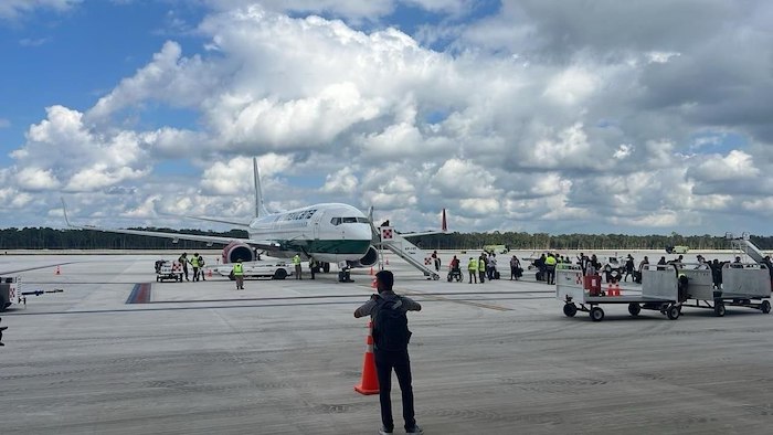 El vuelo inaugural de la aerolínea que ahora pertenece al Gobierno federal despegó este martes a las 8:00 horas del Aeropuerto Internacional Felipe Ángeles (AIFA).