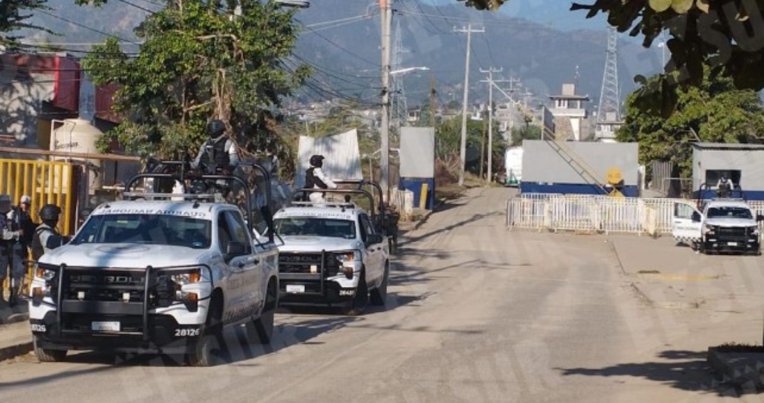 La madrugada de este jueves se registró un motín entre reos del Centro de Reinserción Social (Cereso) de Las Cruces, en Acapulco, del cual resultaron al menos dos policías estatales lesionados. Foto: Carlos Carbajal, El Sur Acapulco