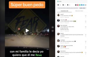 Usuarios y seguidores de la cuenta en TikTok de "Rafa Wayne" lamentaron su asesinato y dejaron comentarios en diferentes videos del perfil del conductor e influencer.