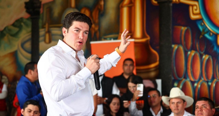 Samuel García, Gobernador de Nuevo León.