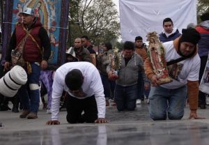 En el marco del 492 Aniversario de la aparición de la Virgen de Guadalupe en el Cerro del Tepeyac, millones de peregrinos la celebraron en la Basílica de Guadalupe.