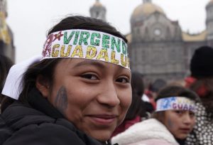 En el marco del 492 Aniversario de la aparición de la Virgen de Guadalupe en el Cerro del Tepeyac, millones de peregrinos la celebraron en la Basílica de Guadalupe.