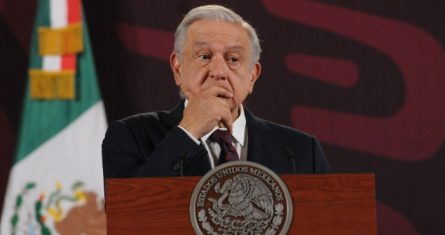 El Presidente Andrés Manuel López Obrador.