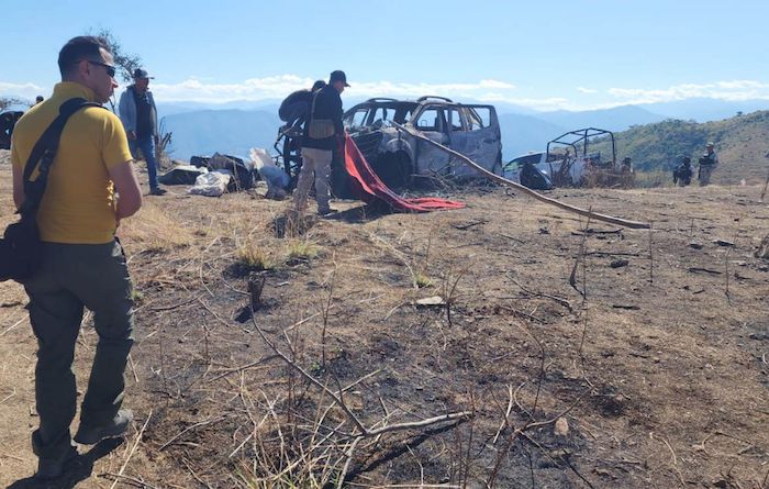 La Fiscalía General del Estado (FGE) informó que pudo confirmar la muerte de cinco personas en la sierra de Tlacotepec, y concluyó que son resultado del enfrentamiento entre los grupos delictivos Los Tlacos y la Familia Michoacana.