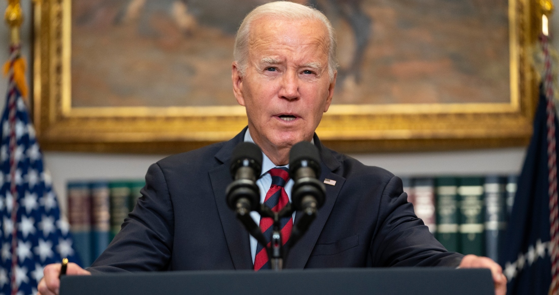 El Presidente de Estados Unidos, Joe Biden, solicitó al Congreso la aprobación de una reforma migratoria que le daría más facultades y control sobre la frontera con México. Foto: Evan Vucci, AP