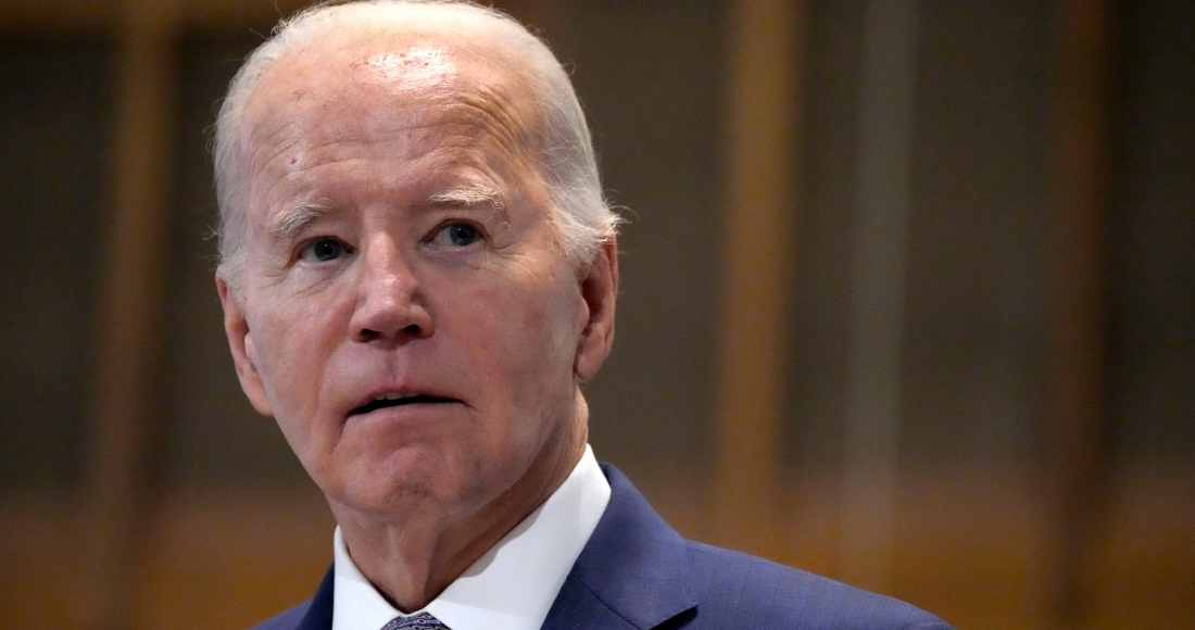 El Presidente estadounidense Joe Biden habla en la iglesia San Juan Bautista en Columbia, Carolina del Sur, el domingo 28 de enero de 2024.