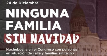 "La propuesta es simple y por simple profundamente conmovedora. Se trató de una cena solidaria pensada fundamentalmente para las miles de personas sin techo que pueblan las calles de la ciudad de Buenos Aires". Foto: Facebook MTE - Movimiento de Trabajadores Excluidos