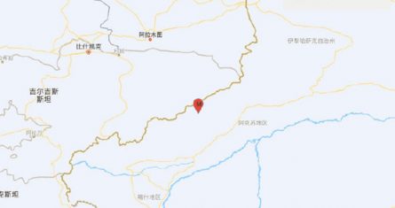 Un sismo de magnitud 7,1 remeció el martes una parte escasamente poblada de la región de Xinjiang, en el occidente de China, donde dejó tres muertos y graves daños o derrumbes en gélidas temperaturas, informaron las autoridades