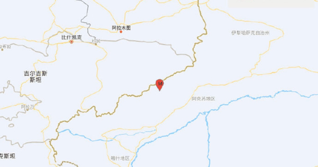 Un sismo de magnitud 7,1 remeció el martes una parte escasamente poblada de la región de Xinjiang, en el occidente de China, donde dejó tres muertos y graves daños o derrumbes en gélidas temperaturas, informaron las autoridades