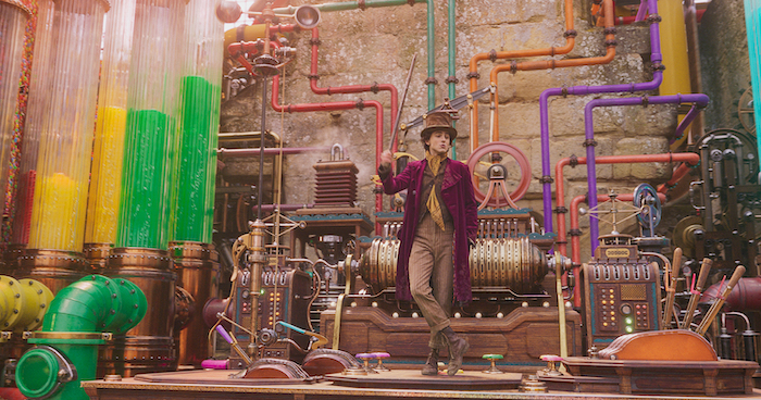 Una escena de la película "Wonka". Foto cortesía de Warner Bros.