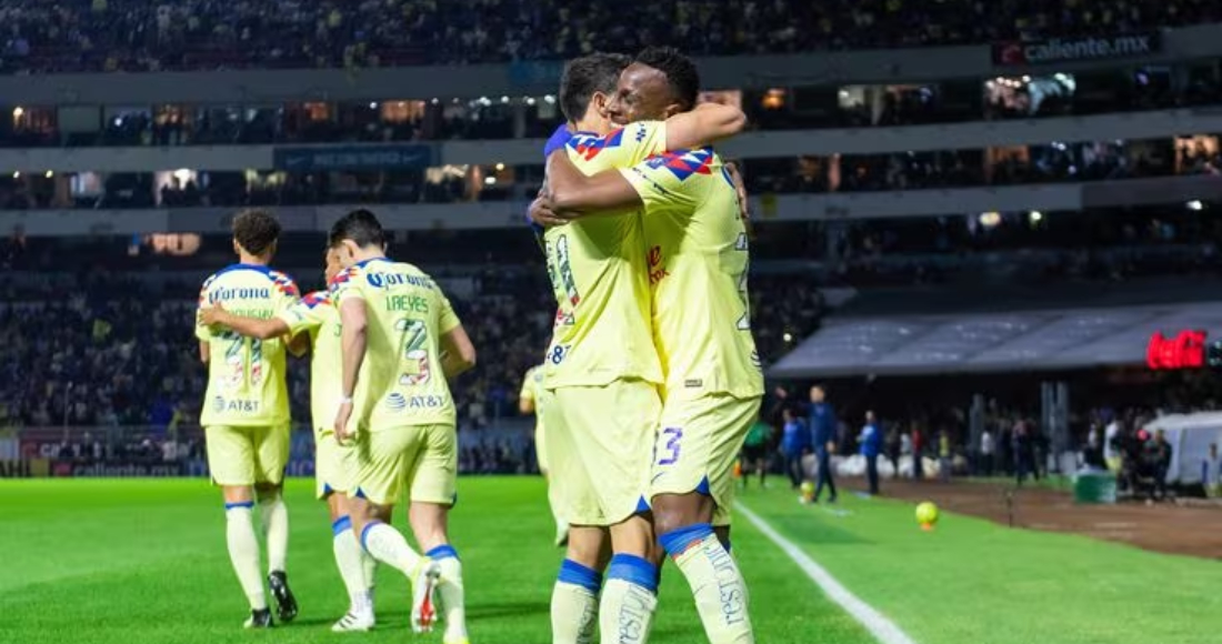 Tras un triste empate en casa ante Mazatlán a media semana, las Águilas le cortaron la buena racha a La Máquina y regresan a puestos de Liguilla directa. Foto: Mario Guerrero, AS México