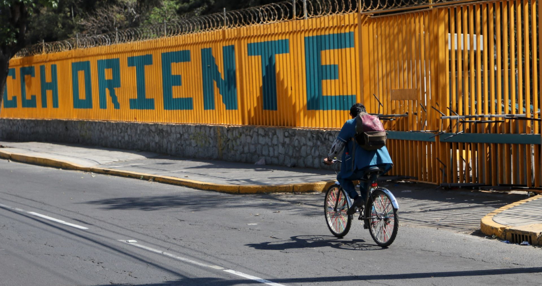 En un comunicado, el CCH Oriente informó a las y los estudiantes y personal académico que las clases se realizarán en línea.