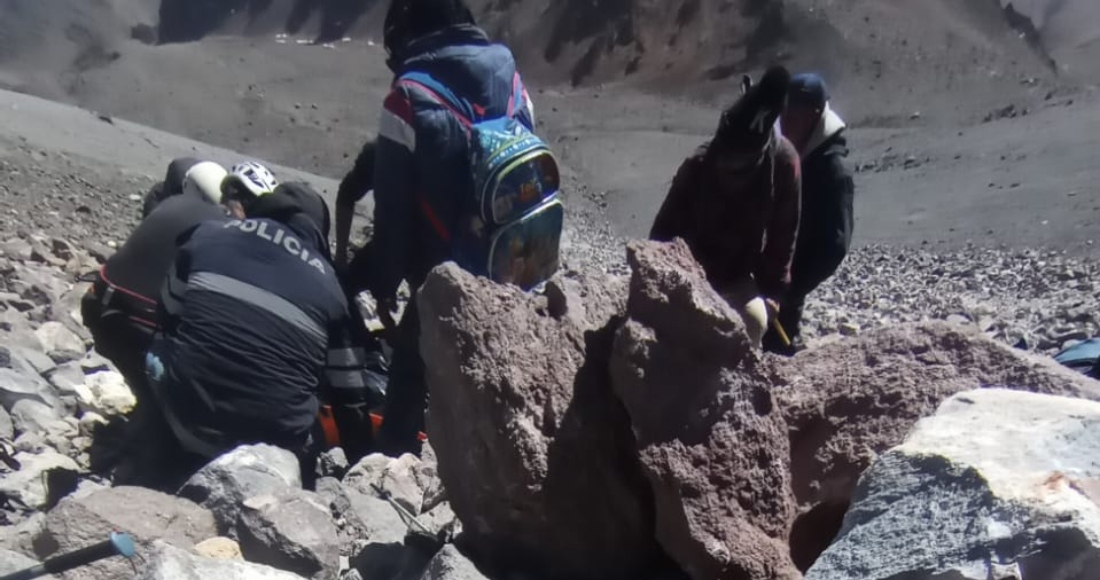 Diez días después de su ascenso, rescatistas encontraron el cuerpo de José Luis Díaz Morales, el último alpinista del grupo “BarranCracks” que permanecía en calidad de desaparecido en el Pico de Orizaba.