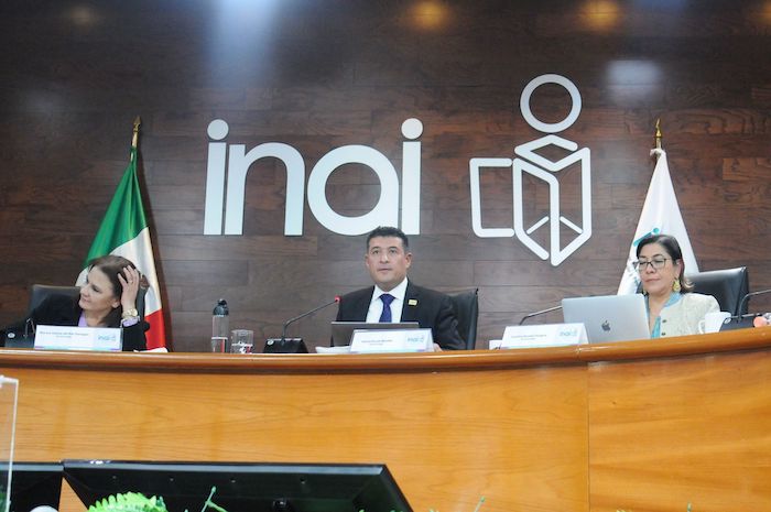 Integrantes del Instituto Nacional de Transparencia, Acceso a la Información y Protección de Datos Personales (INAI).