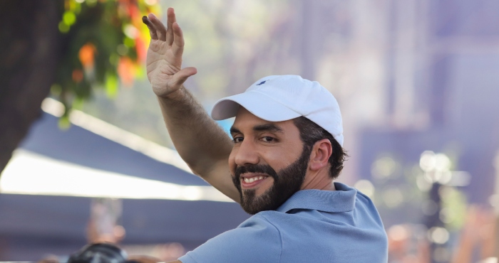 Nayib Bukele, Presidente de El Salvador.