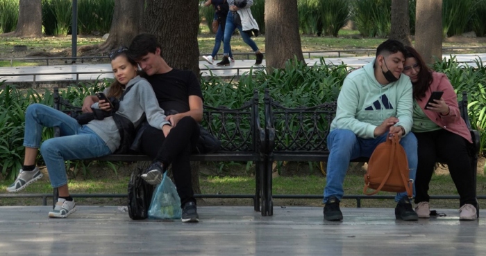 Parejas en la CdMx.