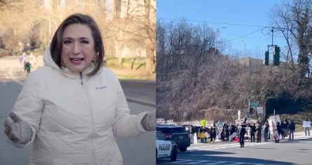 Xóchitl Gálvez Ruiz, candidata presidencial de la oposición, enfrentó este sábado nuevas protestas por su gira de trabajo en Estados Unidos, la cual arrancó desde el pasado 1 de febrero, y respondió al grupo de migrantes mexicanos radicados en Nueva York que se manifestó ayer enfrente y en los alrededores de la sede del Consejo de las Américas –organización empresarial estadounidense que promueve el libre comercio–, donde dio una conferencia.