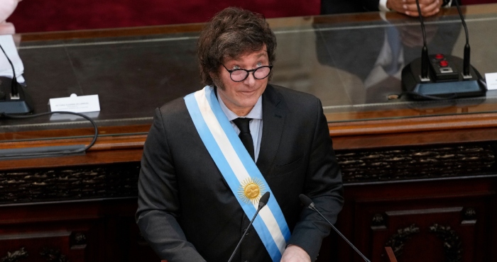 Javier Milei, Presidente de Argentina.