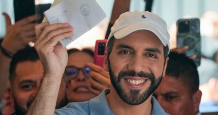 El Presidente de El Salvador, Nayib Bukele.