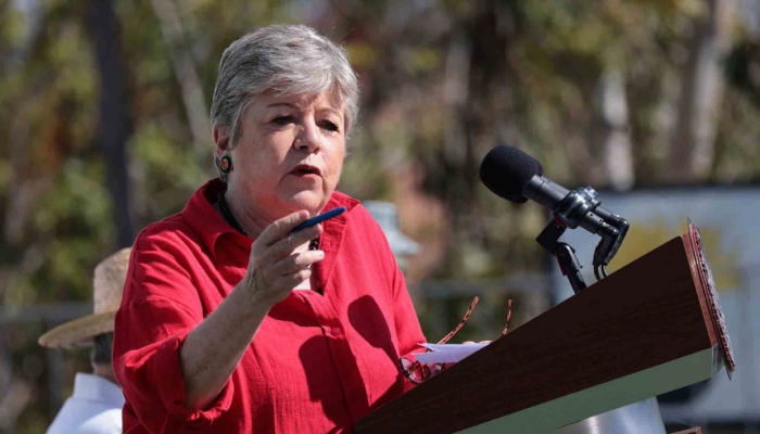 Alicia Bárcena, Secretaria de Relaciones Exteriores (SRE) de México.