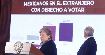 La Canciller de México Alicia Bárcena.