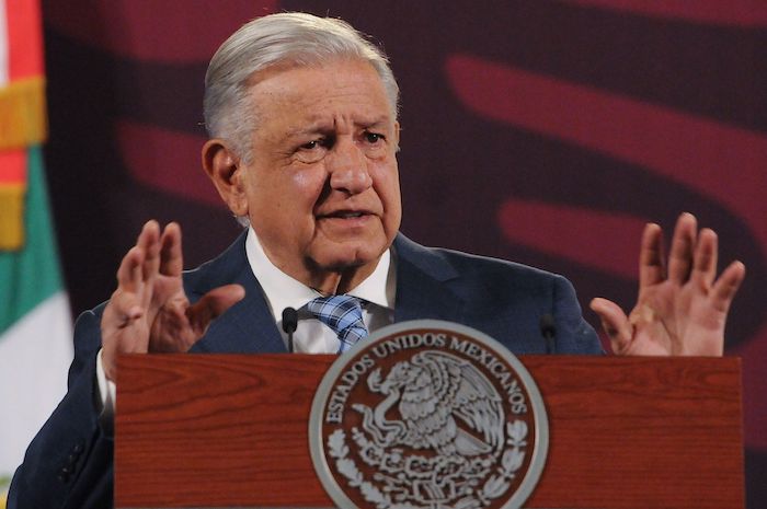 Andrés Manuel López Obrador, Presidente de México, respondió a la prensa durante la conferencia de este lunes.