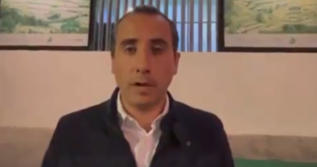 El candidato de la alianza PRI, PAN, PRD y PSI a la Alcaldía de Puebla, Mario Riestra, denunció amenazas durante un evento de campaña en San Francisco Totimehuacan.