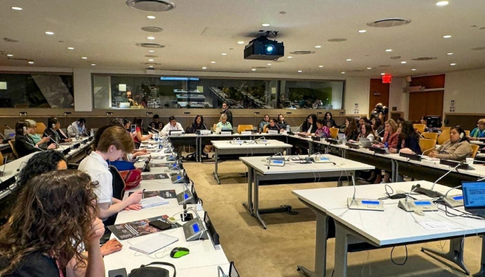 Al participar en el evento paralelo Modelos de Cuidado de Partería Indígena para Mejorar y Aliviar la Salud Materna Infantil en los Estados Unidos y Globalmente, en la ONU, integrantes del Consejo Nacional de Pueblos Indígenas destacaron que el Gobierno de México -a través de los Planes de Justicia y de Desarrollo- garantiza el reconocimiento y acceso a la medicina tradicional.