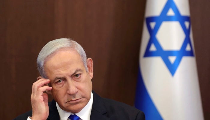 El Primer Ministro israelí Benjamin Netanyahu en Jerusalén el 25 de junio de 2023.