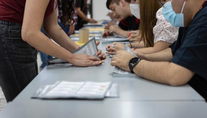 Entrega Talleres Gráficos de México boletas electorales correspondientes al voto de personas mexicanas residentes en el extranjero.