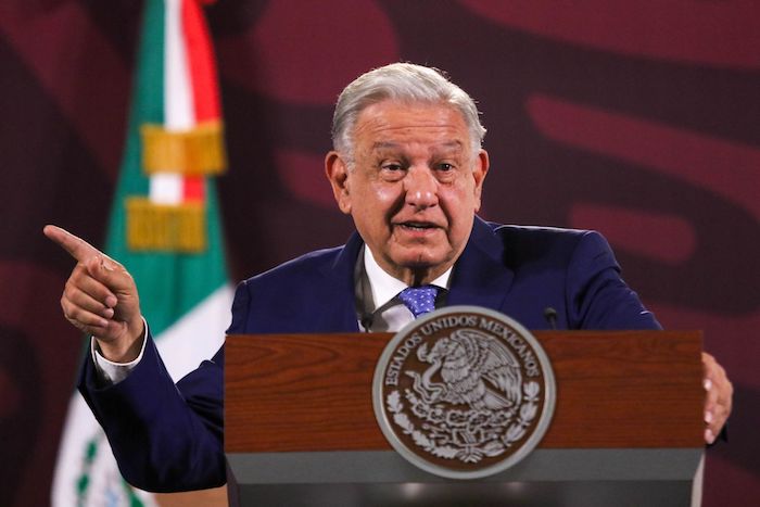 Andrés Manuel López Obrador, Presidente de México, respondió a las preguntas de los medios de comunicación desde Palacio Nacional.