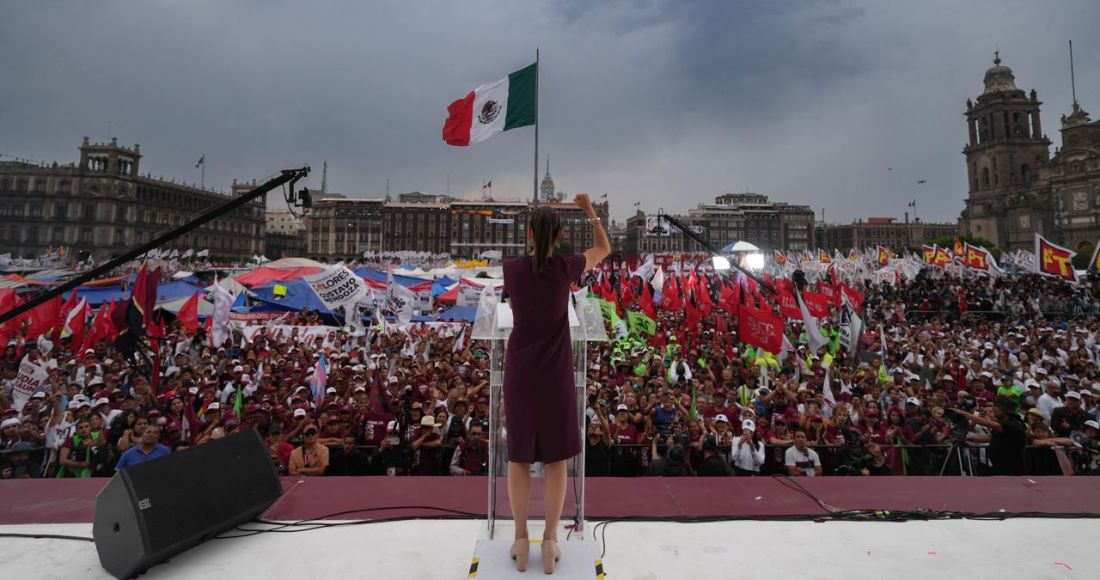 cierre de campaña sheinbaum