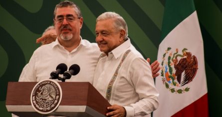 El Presidente de México Andrés Manuel López Obrador y Bernardo Arévalo, Presidente de Guatemala, se reunieron en Tapachula con el fin de fortalecer los temas en material de la seguridad fronteriza, economía y desarrollo social.