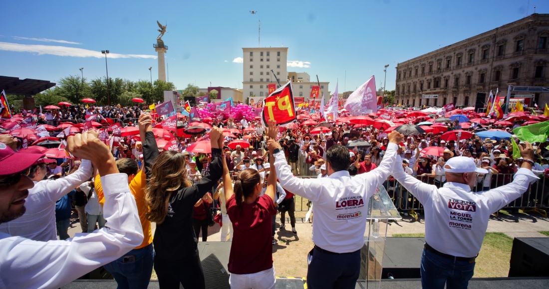 Claudia Sheinbaum anunció que llevará universidades gratuitas a Chihuahua, pues dijo que el acceso a la educación sin costo es un derecho que debe cumplirse en todo el país.