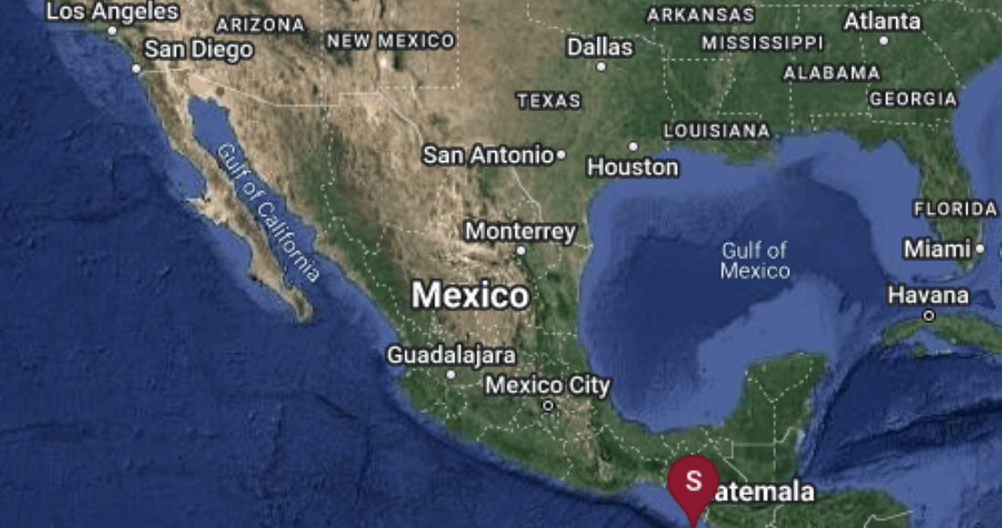 Un sismo de 6.2 grados en la escala de Richter se registró hoy domingo en el estado sureño mexicano de Chiapas, frontera con Guatemala, sin que hasta el momento se reporten víctimas mortales ni daños materiales de consideración, informó el Servicio Sismológico Nacional (SSN).