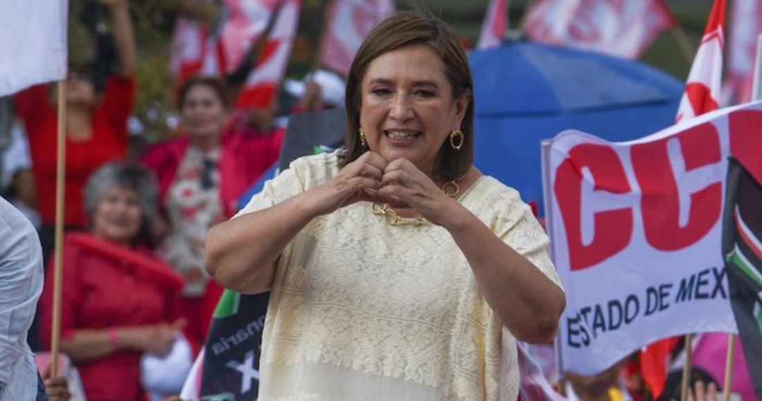 Xóchitl Gálvez, candidata a la Presidencia de la Coalición Fuerza y Corazón por México, sostuvo ayer un encuentro con la militancia mexiquense priista.