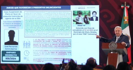 El Presidente Andrés Manuel López Obrador aseguró la mañana de este martes que "sí urge" aprobar la reforma al Poder Judicial en septiembre, ya que "hay mucha corrupción", "está secuestrado" por la delincuencia organizada y la delincuencia de cuello blanco, y sus integrantes "no imparten justicia".