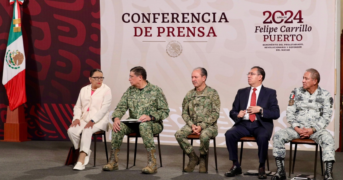 La coordinadora del Gabinete Nacional de Seguridad apuntó que el homicidio mantiene una tendencia a la baja en lo que va de la presente Administración. 