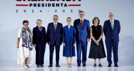 La presentación de la primera parte del Gabinete de Claudia Sheinbaum Pardo.