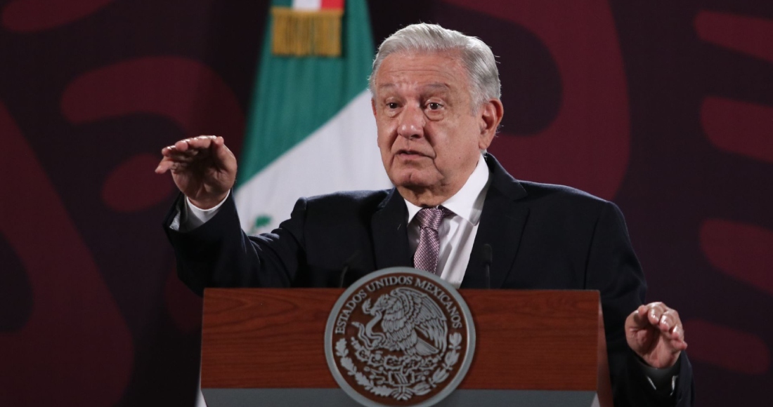 Andrés Manuel López Obrador, Presidente de México, durante conferencia dedicado al tema de salud.