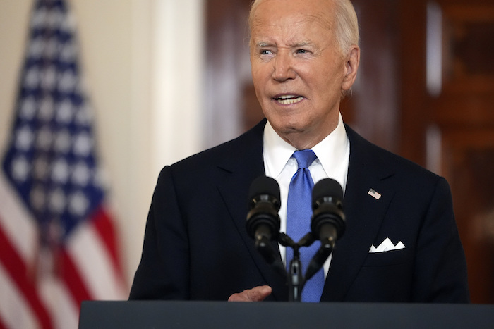 El Presidente Joe Biden en la Casa Blanca en Washington el 1 de julio del 2024.