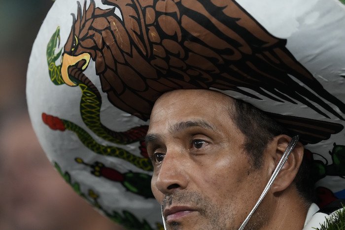 Un aficionado mexicano durante el empate 0-0 contra Ecuador por el Grupo B de la Copa América, el domingo 30 de junio de 2024, en Glendale, Arizona.