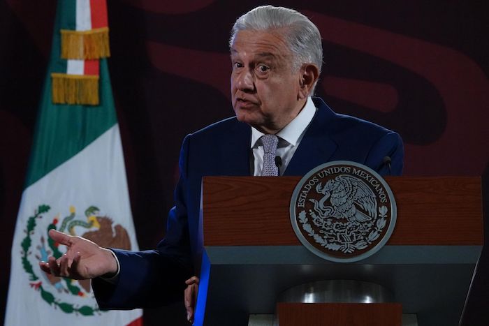 Andrés Manuel López Obrador, Presidente de México, encabezó la conferencia de prensa matutina en Palacio Nacional.