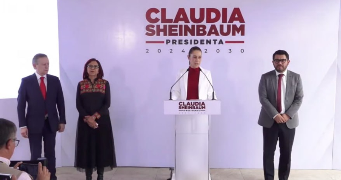 Claudia Sheinbaum Pardo, virtual Presidenta electa, presenta nuevos integrantes de su Gabinete.