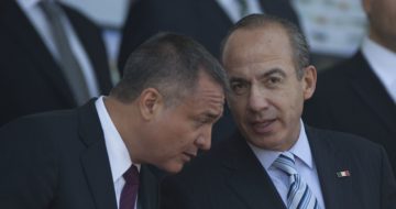 Genaro García Luna y Felipe Calderón Hinojosa.